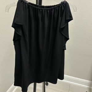 Banana Republic ruffle sleeve tank